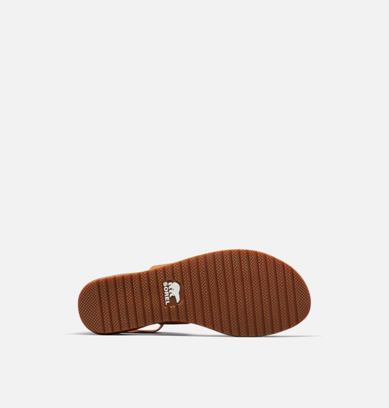 Sorel Dam Sandaler Brun - Ella™ Flat - XFV-981624